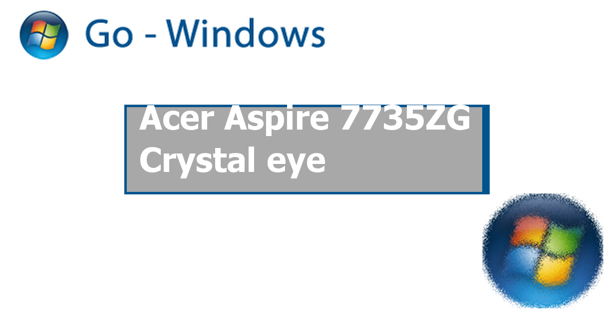 acer crystal eye webcam software windows 7