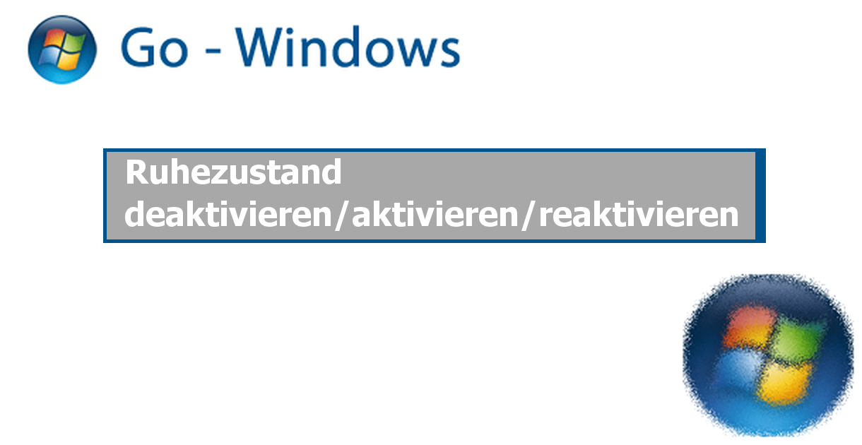 Standby Deaktivieren Windows Vista