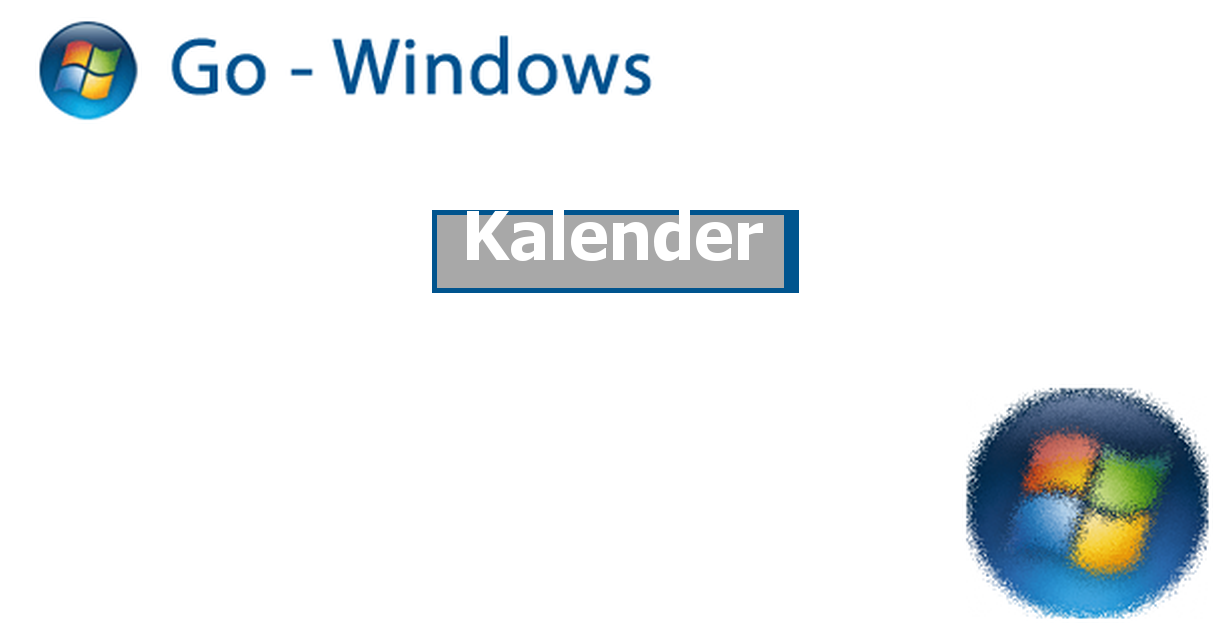 Kalender Windows 7 Forum