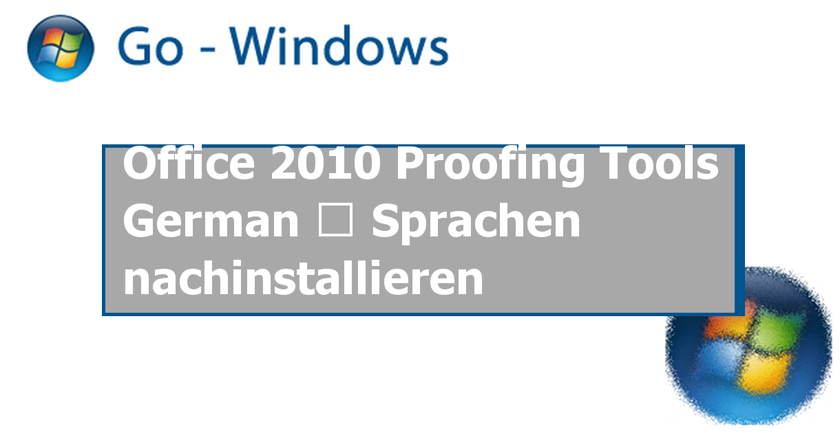 Office 2010 Proofing Tools X86 Based Operating