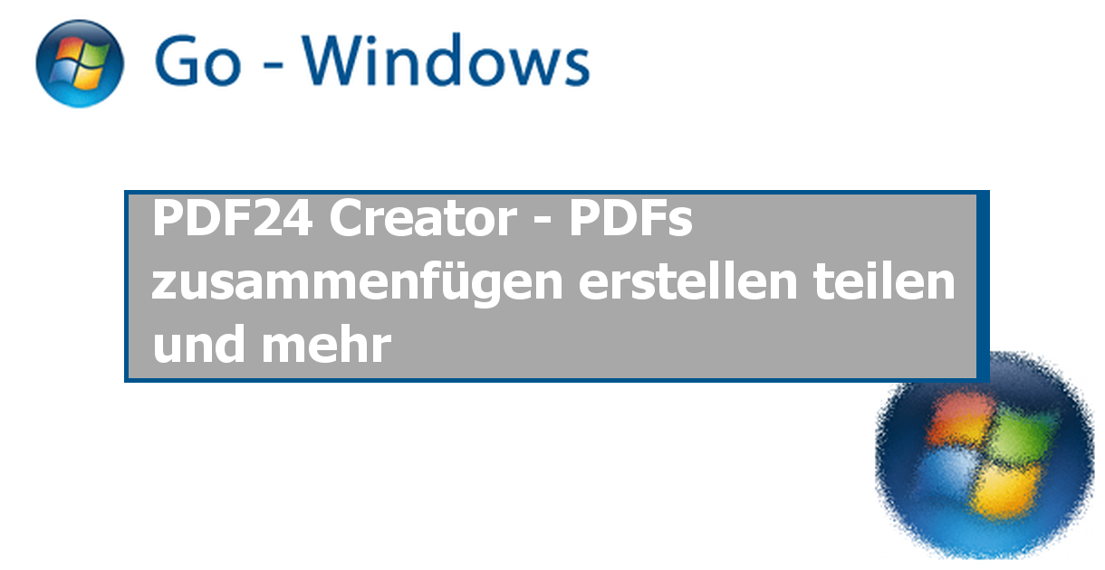 pdf creator windows 8.1