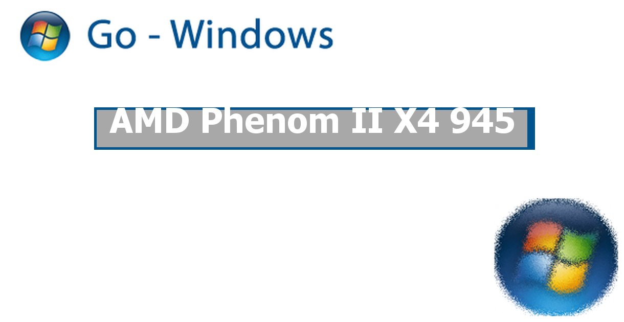 AMD Phenom II X4 945 PC Hardware & Treiber