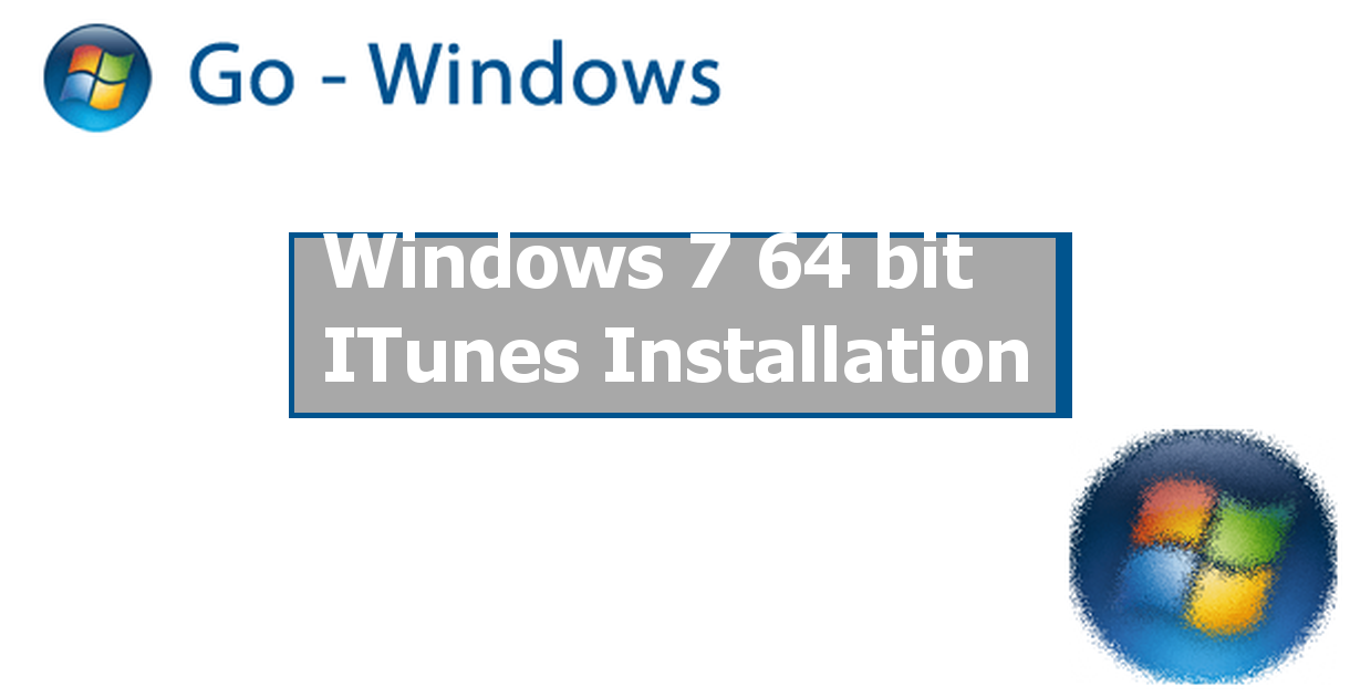 itune windows 7 64 bits