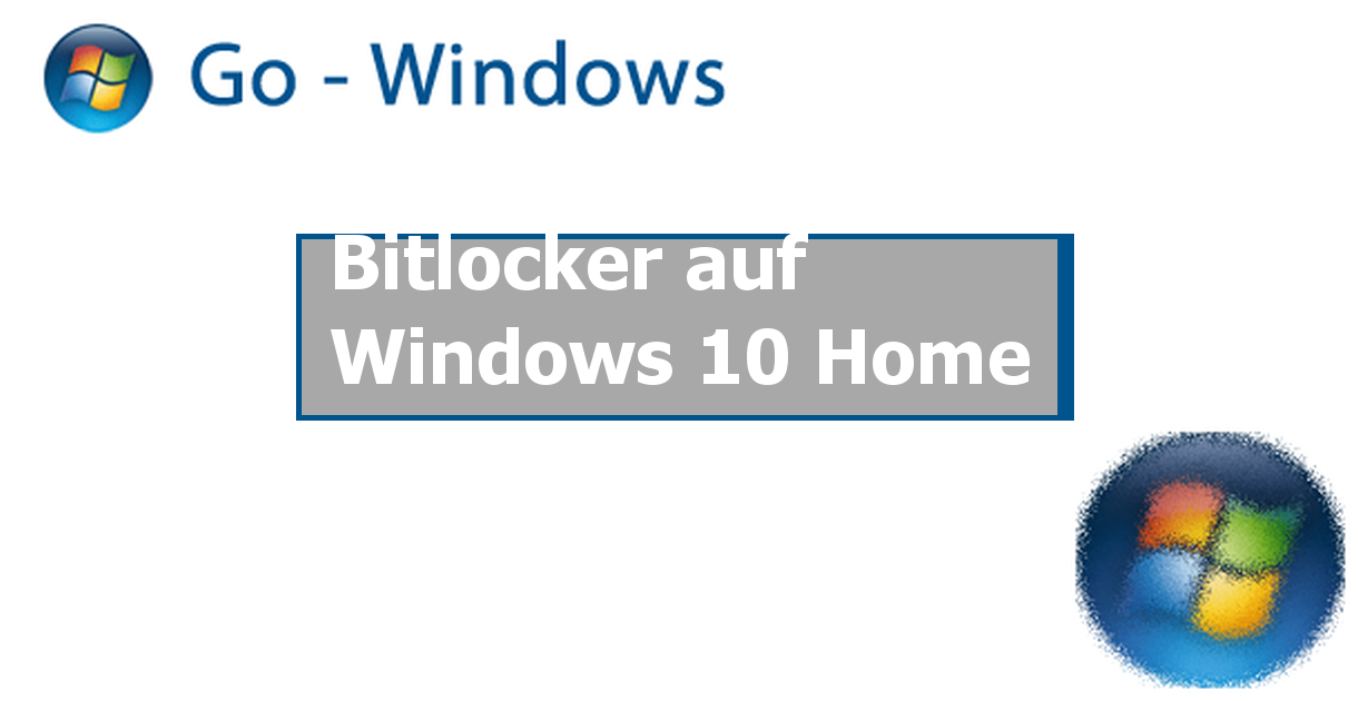 Как установить bitlocker на windows 10 home