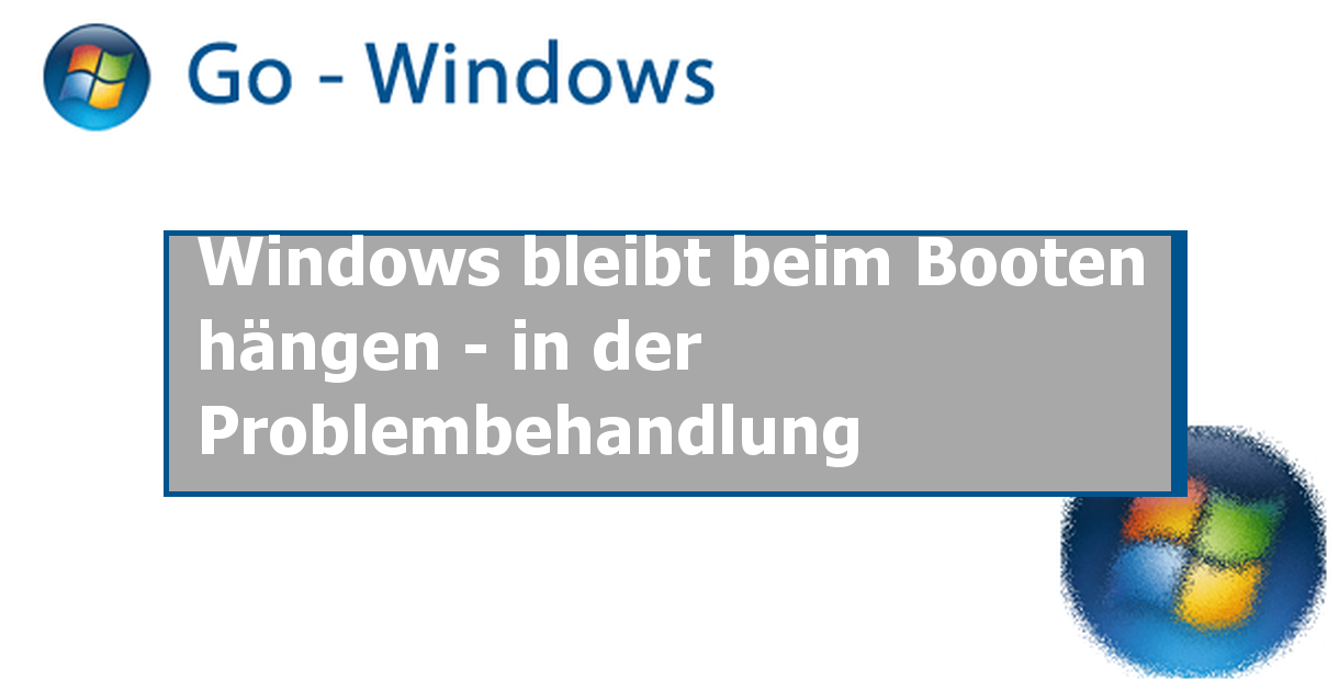 Windows Bleibt Beim Booten Hängen - In Der Problembehandlung Windows 10 ...