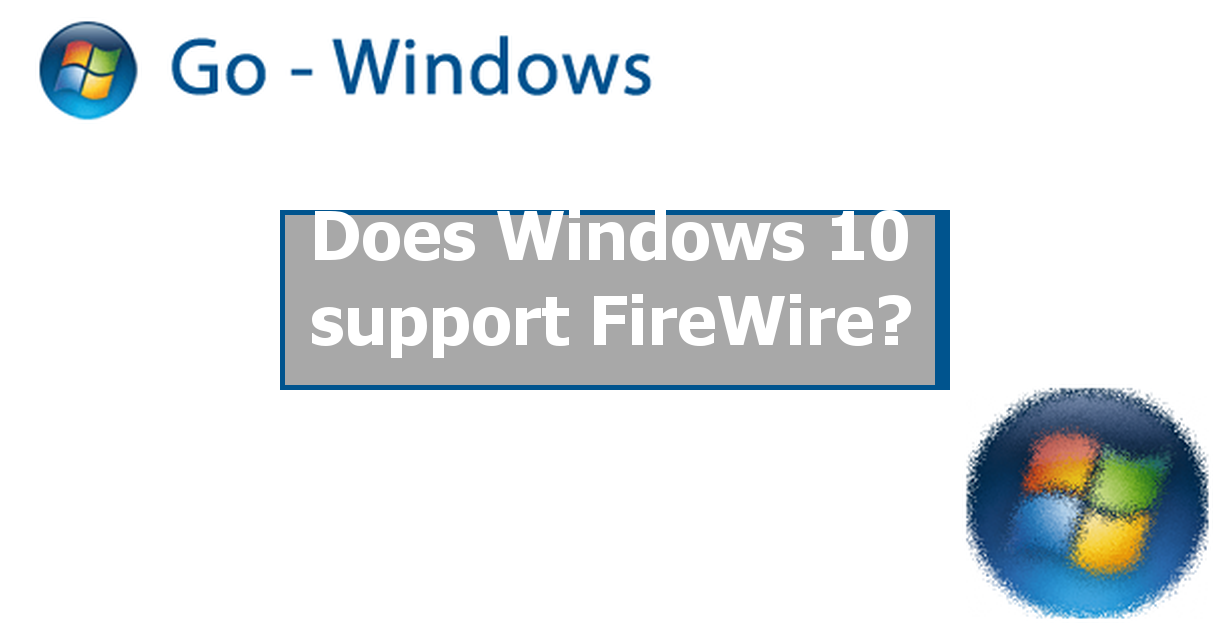 generic firewire driver windows 10