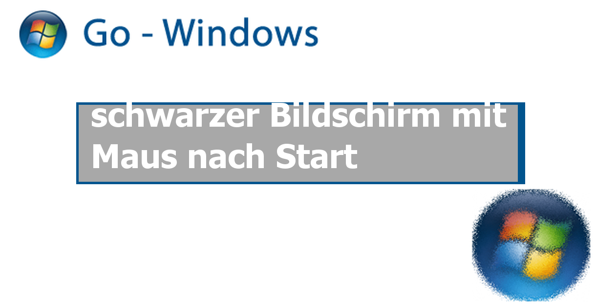 windows 11 grauer bildschirm mit maus