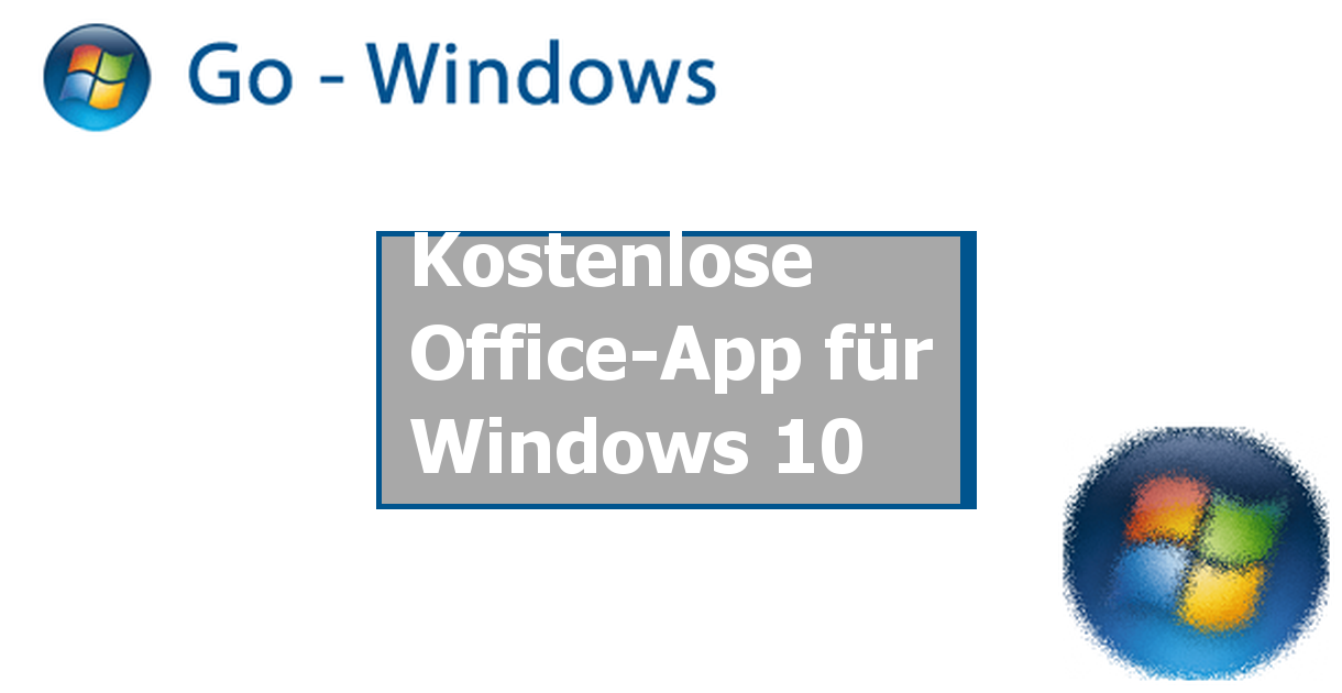 Kostenlose Office App Für Windows 10 › Go Windows 2098